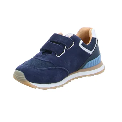 BISGAARD Kleinkinder-Halbschuh Klett Navy Leder BISGAARD Kleinkinder-Halbschuh Klett Navy Leder