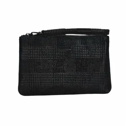 PETER KAISER Clutch / Abendtasche Schwarz Leder PETER KAISER Clutch / Abendtasche Schwarz Leder