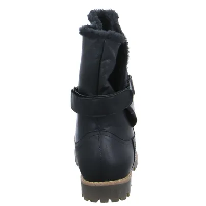 ANDREA CONTI mit Wechselfussbett Boot Schwarz Leder ANDREA CONTI mit Wechselfussbett Boot Schwarz Leder