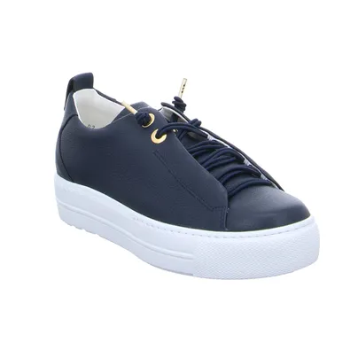 PAUL GREEN Super Soft Sneaker Blau Leder PAUL GREEN Super Soft Sneaker Blau Leder