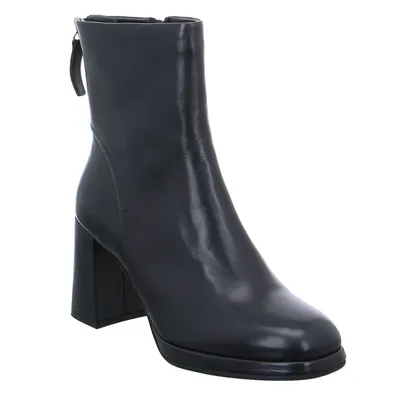 REGARDE LE CIEL Stiefelette Schwarz Leder 