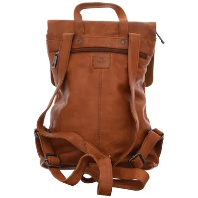 BEAR DESIGN Rucksack Cognac Leder BEAR DESIGN Rucksack Cognac Leder