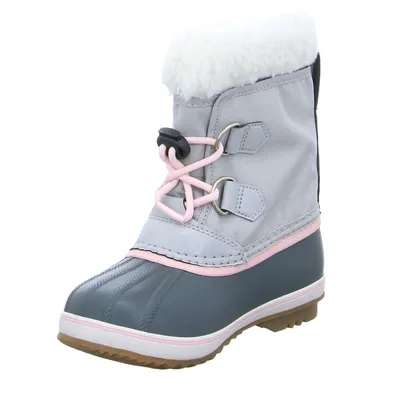 SOREL Schneestiefel Mädchen Kinder-Snowboot Silber Synthetik SOREL Schneestiefel Mädchen Kinder-Snowboot Silber Synthetik