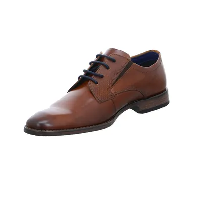 BUGATTI SHOES Halbschuh-City Cognac Leder BUGATTI SHOES Halbschuh-City Cognac Leder
