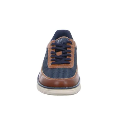 BUGATTI SHOES Halbschuhe Sneaker Cognac Lederimitat 