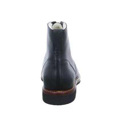 FERNANDO STRAPPA Winter-Boots Schwarz Leder FERNANDO STRAPPA Winter-Boots Schwarz Leder