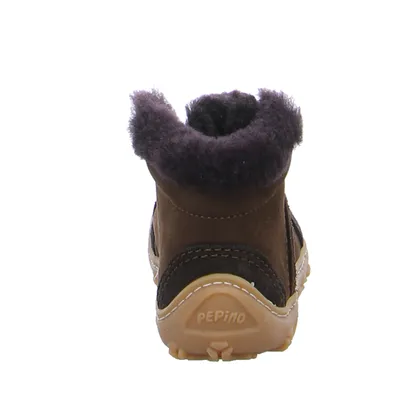 PEPINO Bottine Unisex Kleinkinder-Winter-Bottine Braun Leder PEPINO Bottine Unisex Kleinkinder-Winter-Bottine Braun Leder