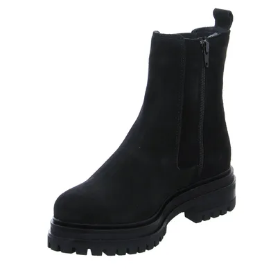 SCHUHENGEL Boot Schwarz Leder SCHUHENGEL Boot Schwarz Leder