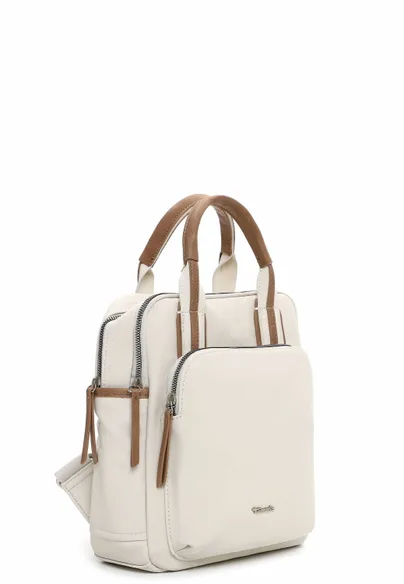 TAMARIS Rucksack Offwhite Lederimitat TAMARIS Rucksack Offwhite Lederimitat