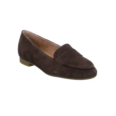 PAUL GREEN Slipper Braun Leder 