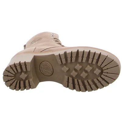 PANAMA JACK Stiefelette Taupe Leder 