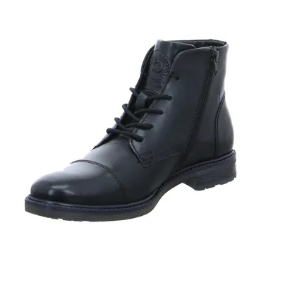 BUGATTI SHOES Winter-Boots Schwarz Leder 