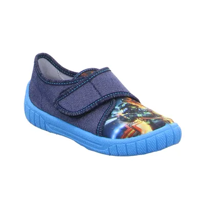 SUPERFIT Hausschuh Kinder-Hausschuh Blau Textil SUPERFIT Hausschuh Kinder-Hausschuh Blau Textil