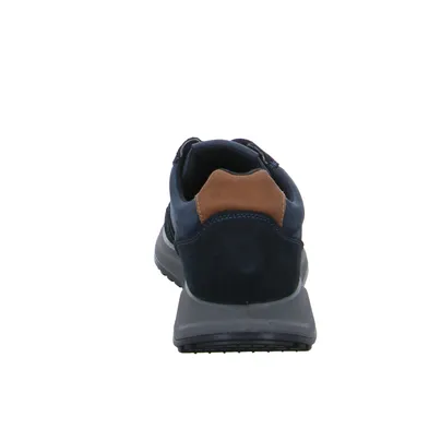 IMAC Halbschuh Blau Leder 