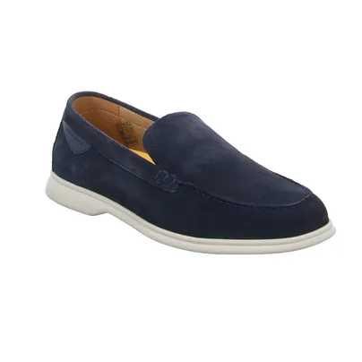AMBITIOUS Halbschuh Blau Leder 