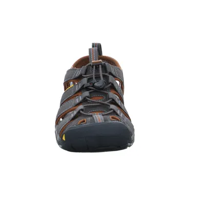 KEEN Sandale mit Zehenschutz Sport- + Freizeitsandalen Grau Textil 