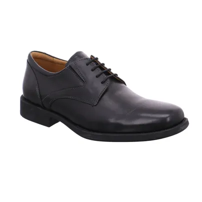 GEOX Halbschuh-City Schwarz Leder 