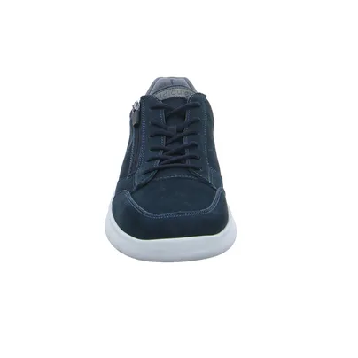 WALDLÄUFER Halbschuhe Sneaker Blau Leder WALDLÄUFER Halbschuhe Sneaker Blau Leder