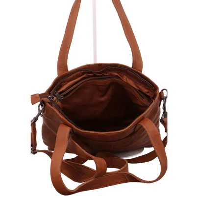 BEAR DESIGN Shopper Braun Leder BEAR DESIGN Shopper Braun Leder