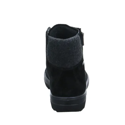 LEGERO mit Gore-Tex Membrane Mid Cut Sneaker Schwarz Leder LEGERO mit Gore-Tex Membrane Mid Cut Sneaker Schwarz Leder