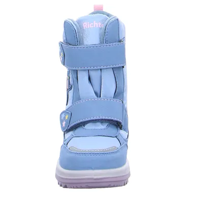RICHTER Winterstiefel Kleinkinder-Snowboot  Membran Hellblau Textil 