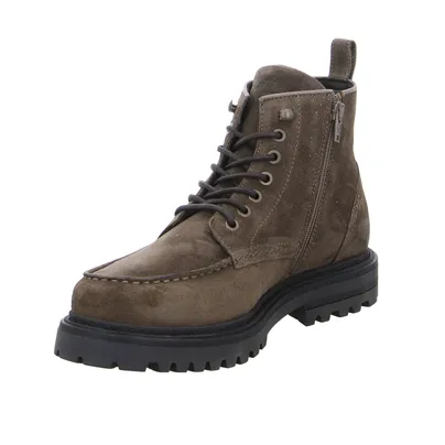 FERNANDO STRAPPA Winter-Boots Beige Leder 