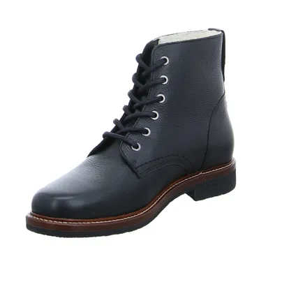 FERNANDO STRAPPA Winter-Boots Schwarz Leder FERNANDO STRAPPA Winter-Boots Schwarz Leder