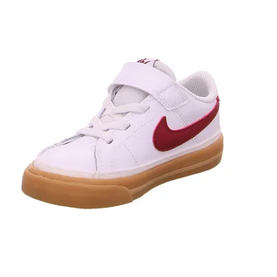 NIKE Nike Court Legacy Baby/Toddler Kleinkinder Sportschuh Weiss Lederimitat NIKE Nike Court Legacy Baby/Toddler Kleinkinder Sportschuh Weiss Lederimitat