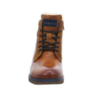 BUGATTI SHOES Winter-Boots Cognac Lederimitat BUGATTI SHOES Winter-Boots Cognac Lederimitat