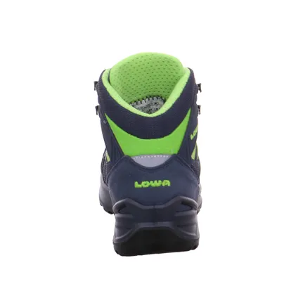 LOWA INNOX PRO GTX MID JUNIOR Kinder-Wanderschuhe Blau Recycelte Materialien LOWA INNOX PRO GTX MID JUNIOR Kinder-Wanderschuhe Blau Recycelte Materialien