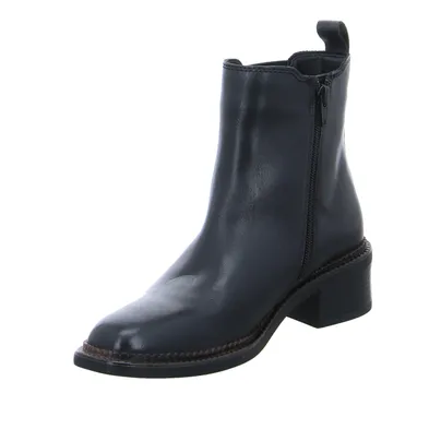 BAGATT Stiefelette Schwarz Leder BAGATT Stiefelette Schwarz Leder
