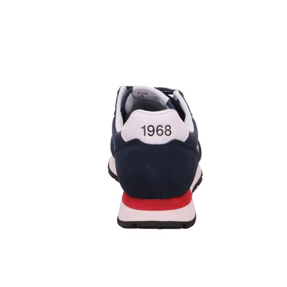 SUN68 Halbschuhe Sneaker Stoff Blau Textil SUN68 Halbschuhe Sneaker Stoff Blau Textil