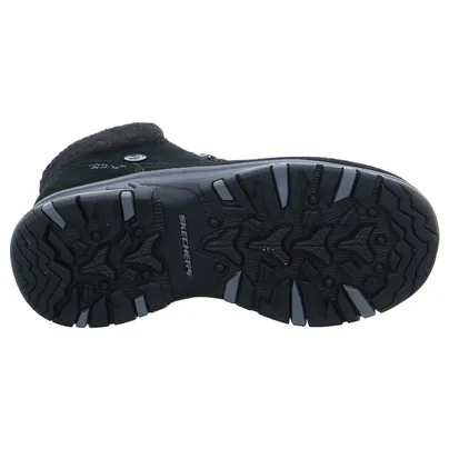 SKECHERS Snowboot Schwarz Leder SKECHERS Snowboot Schwarz Leder