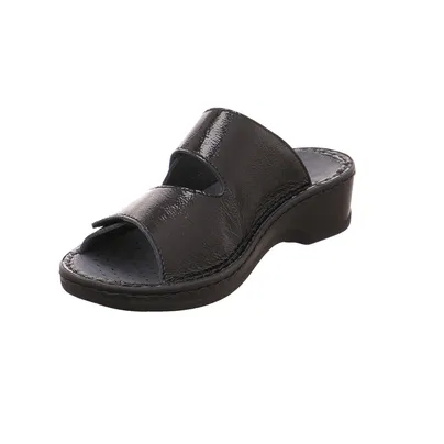 STUPPY Pantolette Schwarz Leder STUPPY Pantolette Schwarz Leder