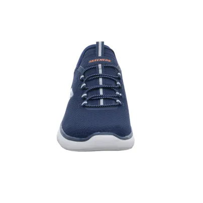SKECHERS Air-Cooled Memory Foam Halbschuhe Sneaker Stoff Blau Synthetik SKECHERS Air-Cooled Memory Foam Halbschuhe Sneaker Stoff Blau Synthetik