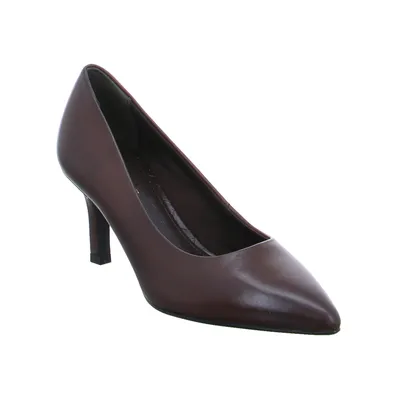 TAMARIS Pumps Braun Leder 