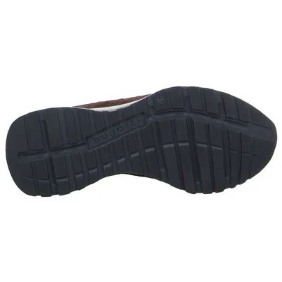 BUGATTI SHOES Halbschuhe Sneaker Braun Leder 