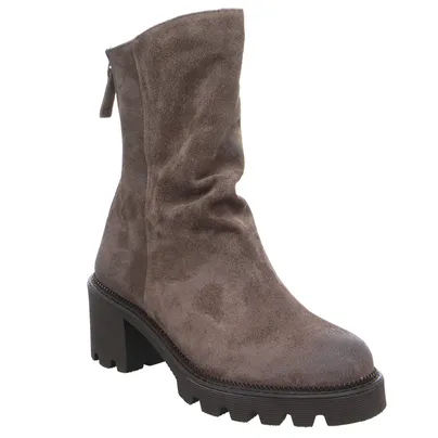 PAUL GREEN Stiefelette Taupe Leder 