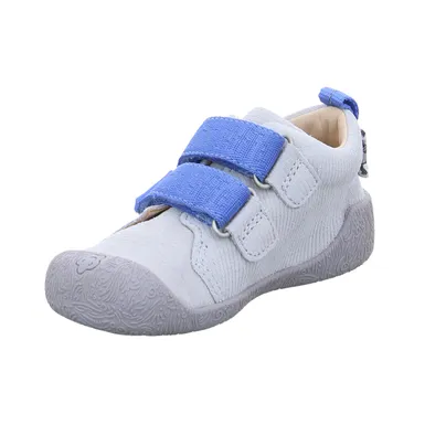 AFFENZAHN Krabbelschuh Lauflernschuh Hellgrau Leder AFFENZAHN Krabbelschuh Lauflernschuh Hellgrau Leder