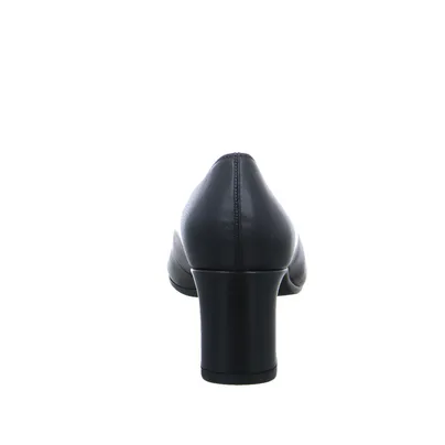 GABOR Pumps Schwarz Leder 