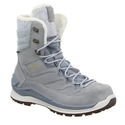 LOWA Snowboots Damen Grau Leder LOWA Snowboots Damen Grau Leder