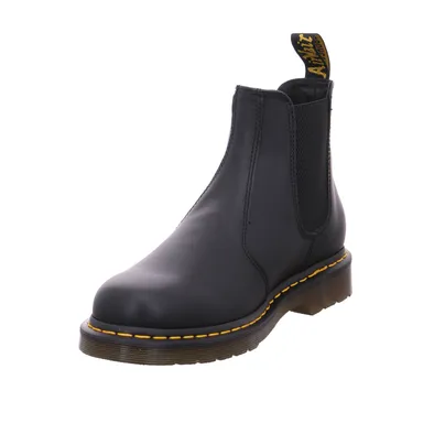 DR. MARTENS 1460 Greasy Boots Schwarz Leder 