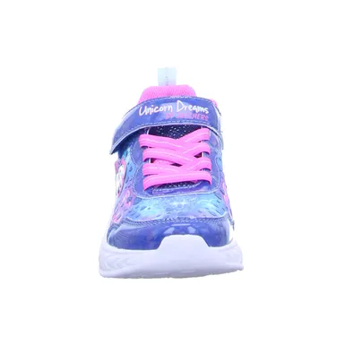 SKECHERS Sneaker Kleinkinder-Halbschuh Klett Navy Textil SKECHERS Sneaker Kleinkinder-Halbschuh Klett Navy Textil