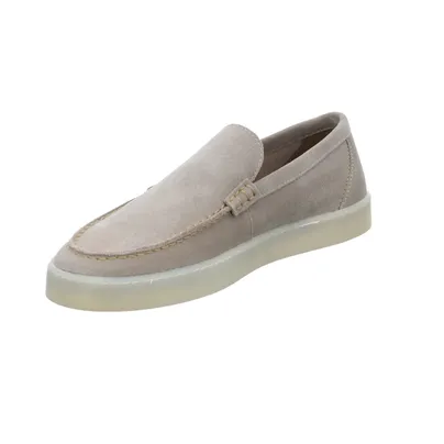 VAN DER LAAN Halbschuh Beige Leder 