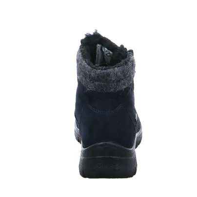 ARA Wechselfussbett und Gore-Tex Comfort-Boot Blau Lederimitat ARA Wechselfussbett und Gore-Tex Comfort-Boot Blau Lederimitat