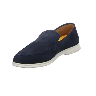 AMBITIOUS Halbschuh Blau Leder 