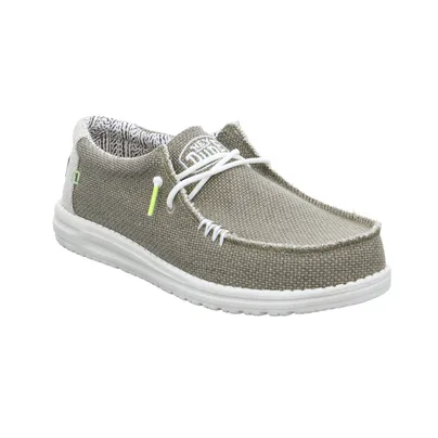 HEY DUDE Halbschuh Olive Textil 