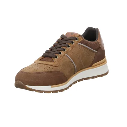 SAILER Halbschuhe Sneaker Cognac Leder SAILER Halbschuhe Sneaker Cognac Leder