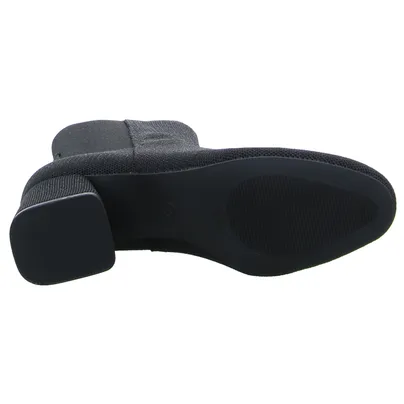 LA STRADA Stiefelette Schwarz Textil 