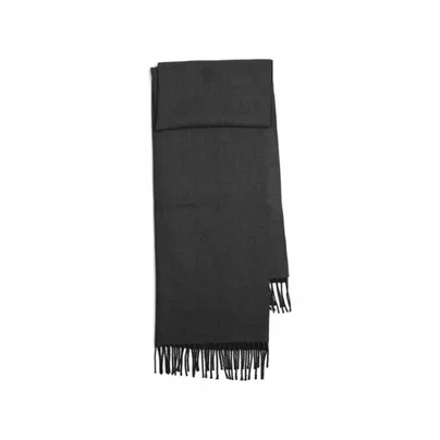 PIECES feine Fransen Schal Schwarz Textil PIECES feine Fransen Schal Schwarz Textil